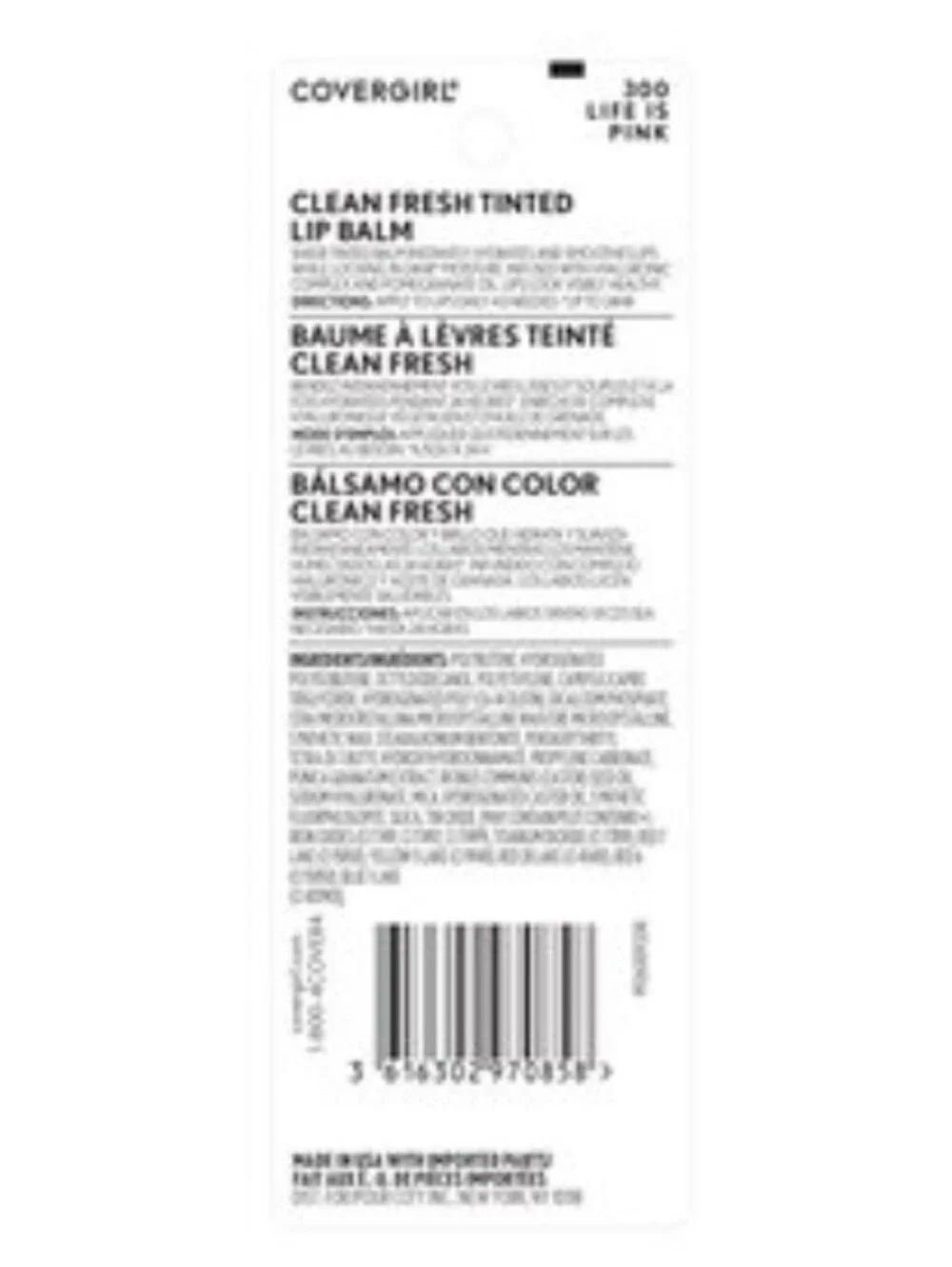 Covergirl Clean Fresh Tinted Lip Balm